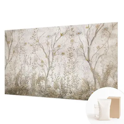 Papier peint photo imprimé sur tissu non tissé Un coin de forêt