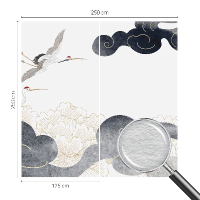 Papier peint panoramique de haute qualité Žeriavy za letu