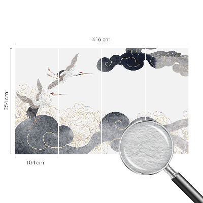 Papier peint panoramique de haute qualité Žeriavy za letu