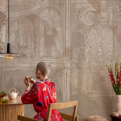 Papier peint panoramique facile à poser Historické ozdoby