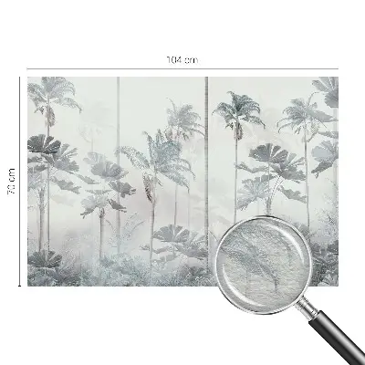 Papier peint photo grand format pour le mur paysage tropical
