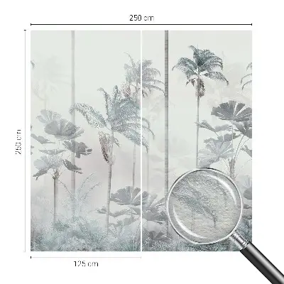 Papier peint photo grand format pour le mur paysage tropical