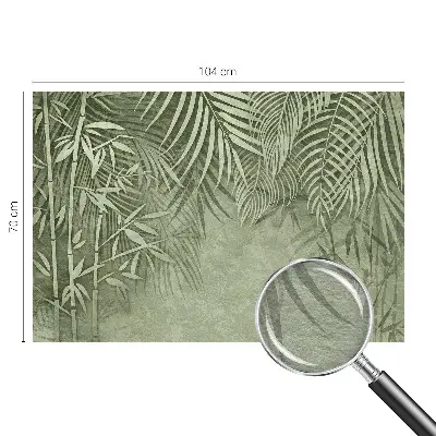 Papier peint photographique intissé Paradis de bambou