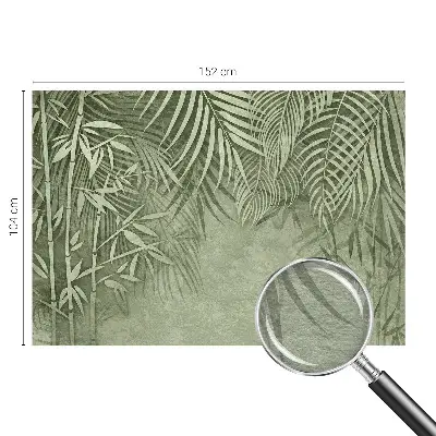 Papier peint photographique intissé Paradis de bambou