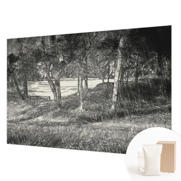 Papier peint photo grand format pour le mur Un paysage paisible