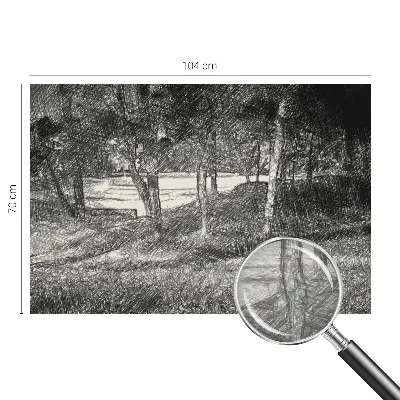Papier peint photo grand format pour le mur Un paysage paisible