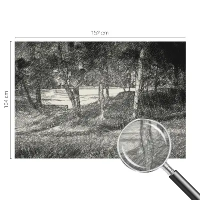 Papier peint photo grand format pour le mur Un paysage paisible