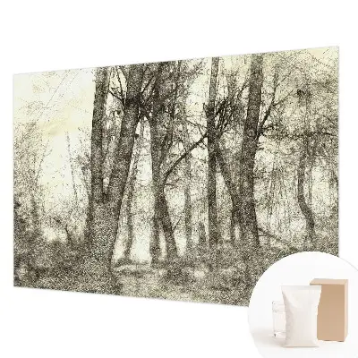 Papier peint photographique intissé Mélancolie de la forêt