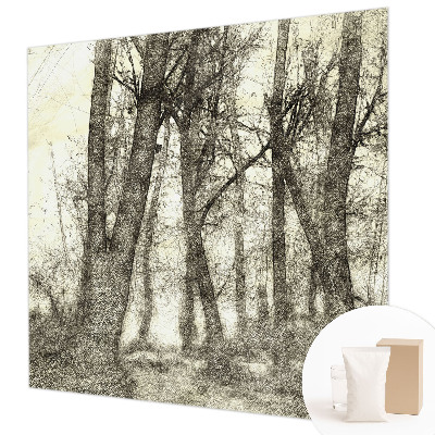 Papier peint panoramique avec le motif « Lesná melanchólia »