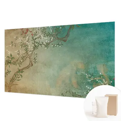 Papier peint photo sur tissu non tissé Harmonie florale