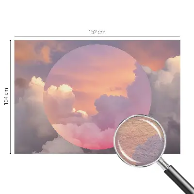 Papier peint intissé nuages ​​éthérés