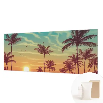 Papier peint photographique sur tissu non tissé paysage tropical