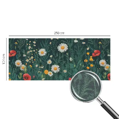 Papier peint photo grand format pour le mur fleurs sauvages