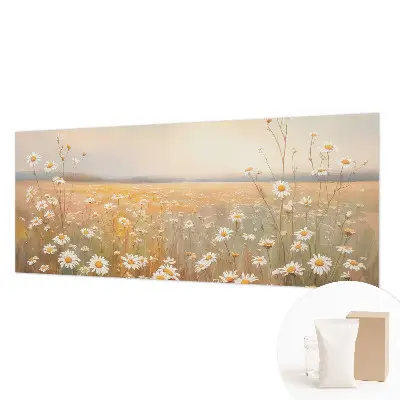 Papier peint photo sur tissu non tissé prairie fleurie
