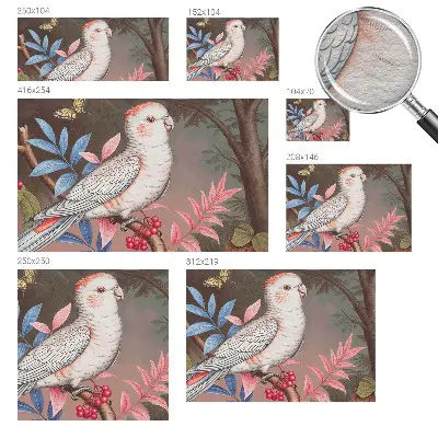 Papier peint photo imprimé sur tissu non tissé Nature tropicale