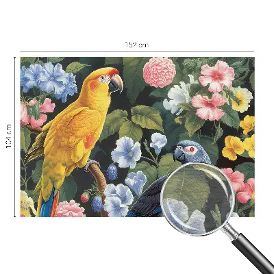 Papier peint intissé Oiseaux exotiques