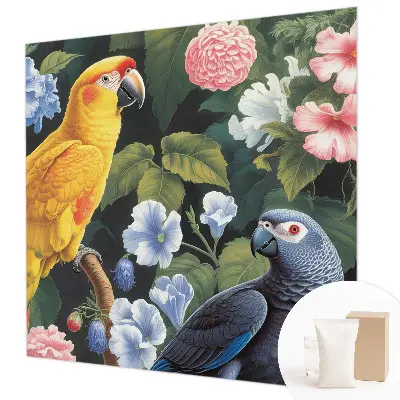 Papier peint intissé Oiseaux exotiques