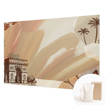 Papier peint panoramique chambre adulte avec le motif « Exotická cesta »
