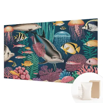 Papier peint intissé faune sous-marine