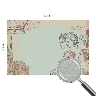 Papier peint photo grand format pour le mur Collage classique
