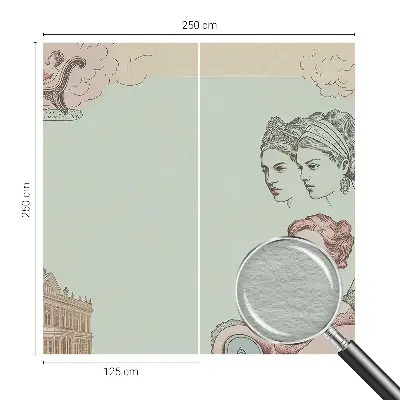 Papier peint photo grand format pour le mur Collage classique
