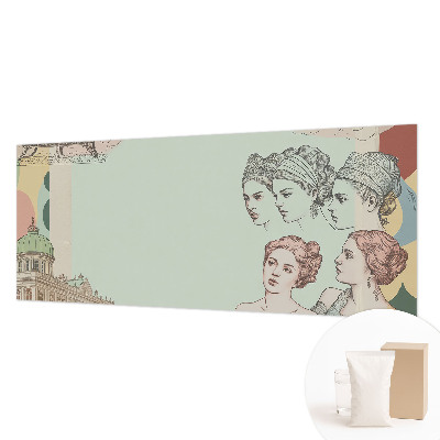Papier peint panoramique haut de gamme Klasická koláž