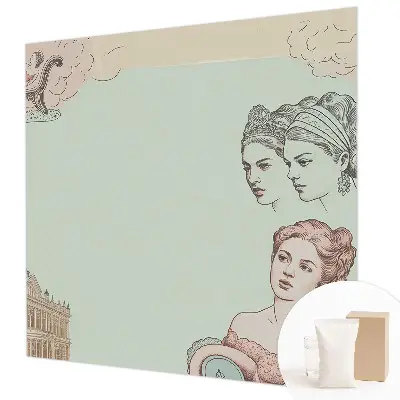 Papier peint photo grand format pour le mur Collage classique