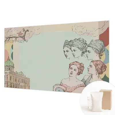 Papier peint photo grand format pour le mur Collage classique