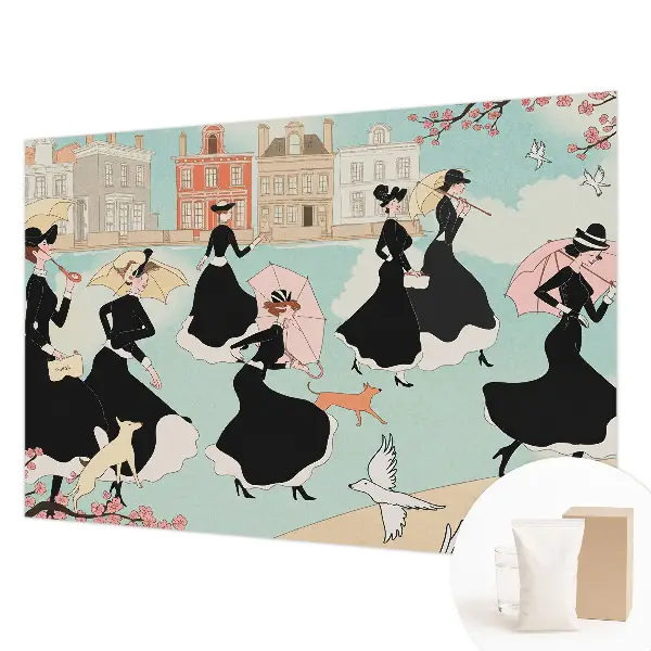 Papier peint intissé Femmes marchant