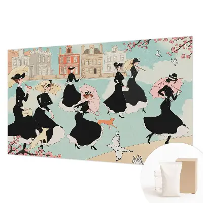 Papier peint intissé Femmes marchant