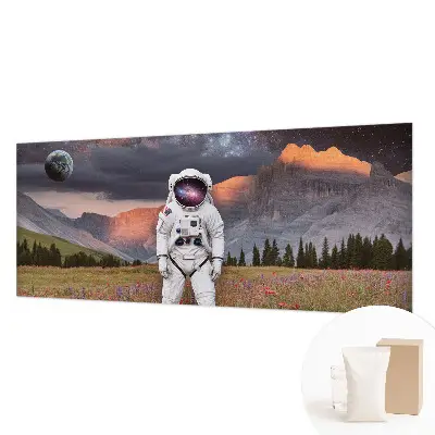 Papier peint photo sur tissu non tissé paysage cosmique