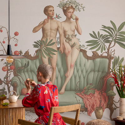 Décoration murale panoramique intissé Tajomná elegancia