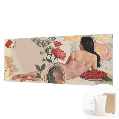 Papier peint chambre moderne Kvetinová elegancia