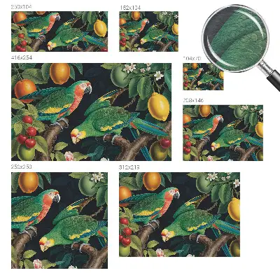 Papier peint photo sur tissu non tissé aventure tropicale