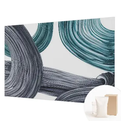 Papier peint photo grand format pour le mur Lignes de fluide