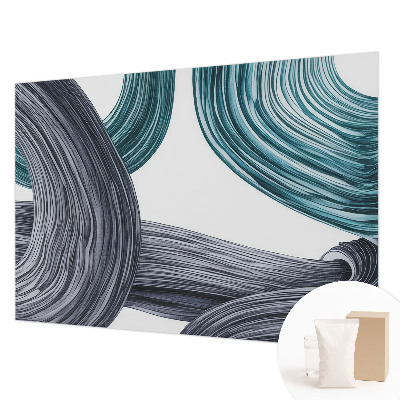 Papier peint panoramique moderne Kvapalinové linky