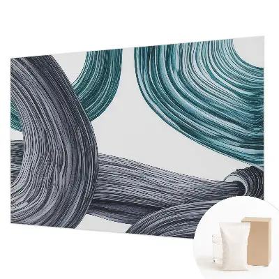 Papier peint photo grand format pour le mur Lignes de fluide
