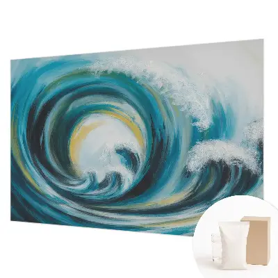 Papier peint photographique sur tissu non tissé Vague de mer