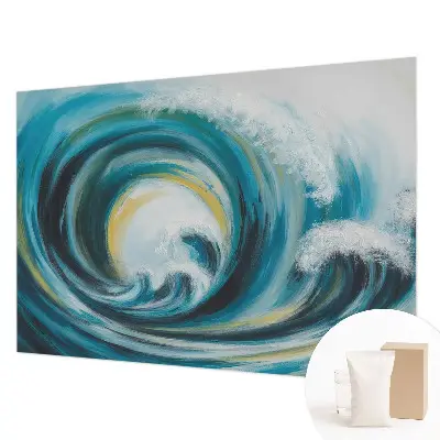 Papier peint photographique sur tissu non tissé Vague de mer