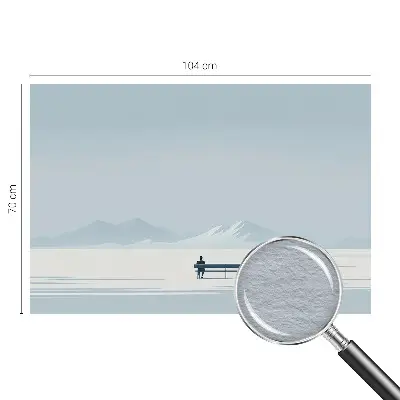 Papier peint photo sur tissu non tissé Paysage minimaliste