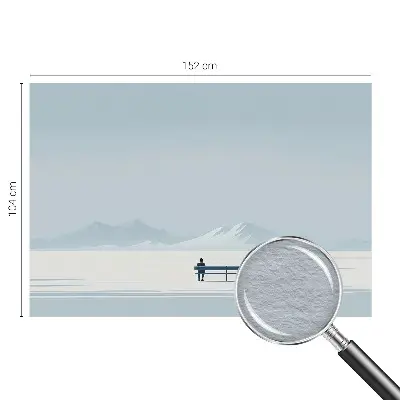 Papier peint photo sur tissu non tissé Paysage minimaliste