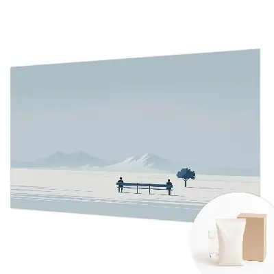 Papier peint photo sur tissu non tissé Paysage minimaliste