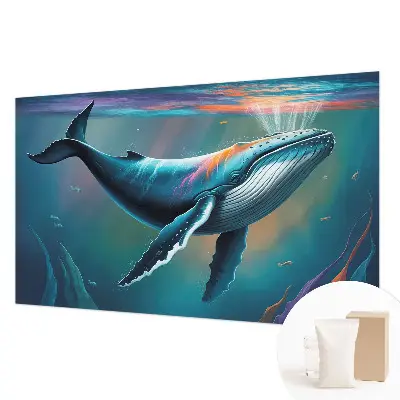 Papier peint photo imprimé sur tissu non tissé Géant des mers