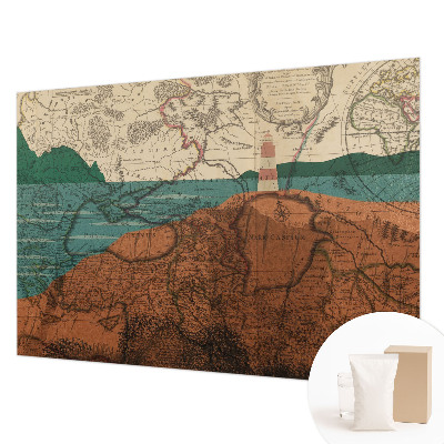 Papier peint panoramique facile à poser Historická mapa