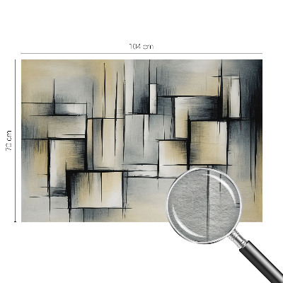 Tapisserie panoramique Abstraktná geometria