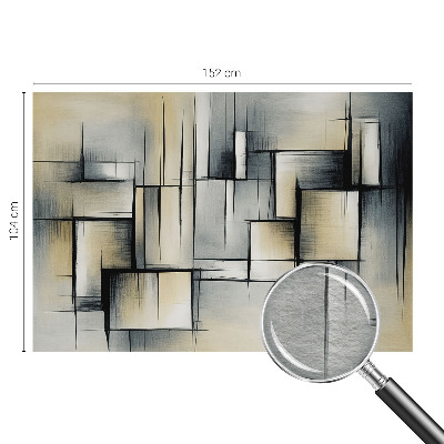 Tapisserie panoramique Abstraktná geometria