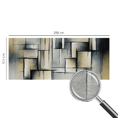 Tapisserie panoramique Abstraktná geometria