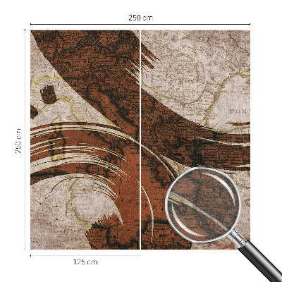 Papier peint chambre moderne Umelecká mapa