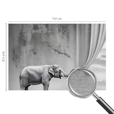 Papier peint intissé imprimé Éléphant surréaliste