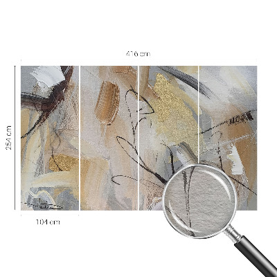 Papier peint panoramique chambre adulte Abstraktná kompozícia